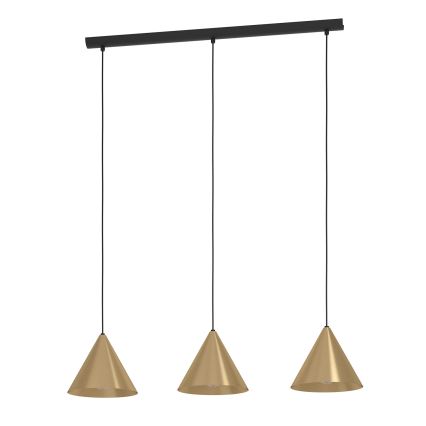 Eglo  - Lampadario su corda 3xE27/40W/230V