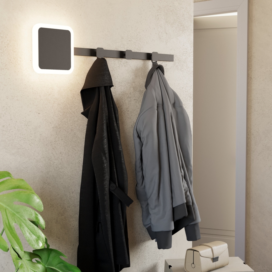 Eglo - LED Appendiabiti a parete con luce LED/7,8W/230V