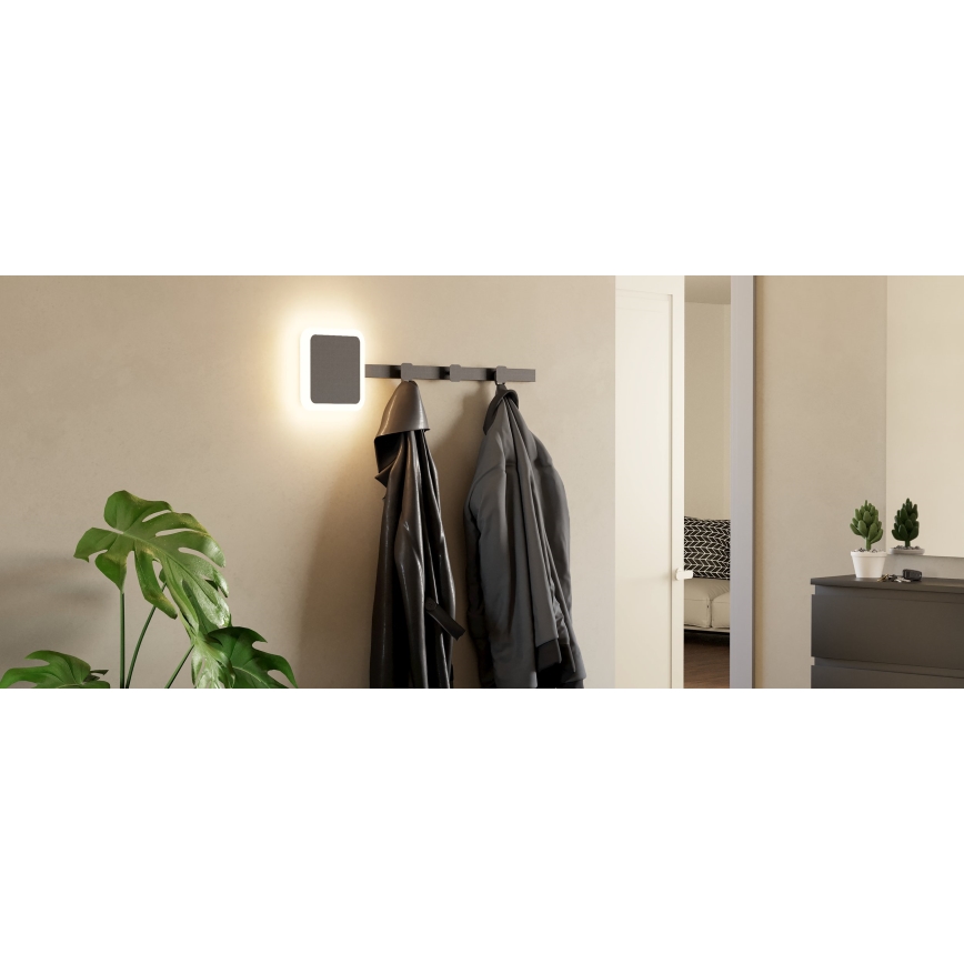 Eglo - LED Appendiabiti a parete con luce LED/7,8W/230V