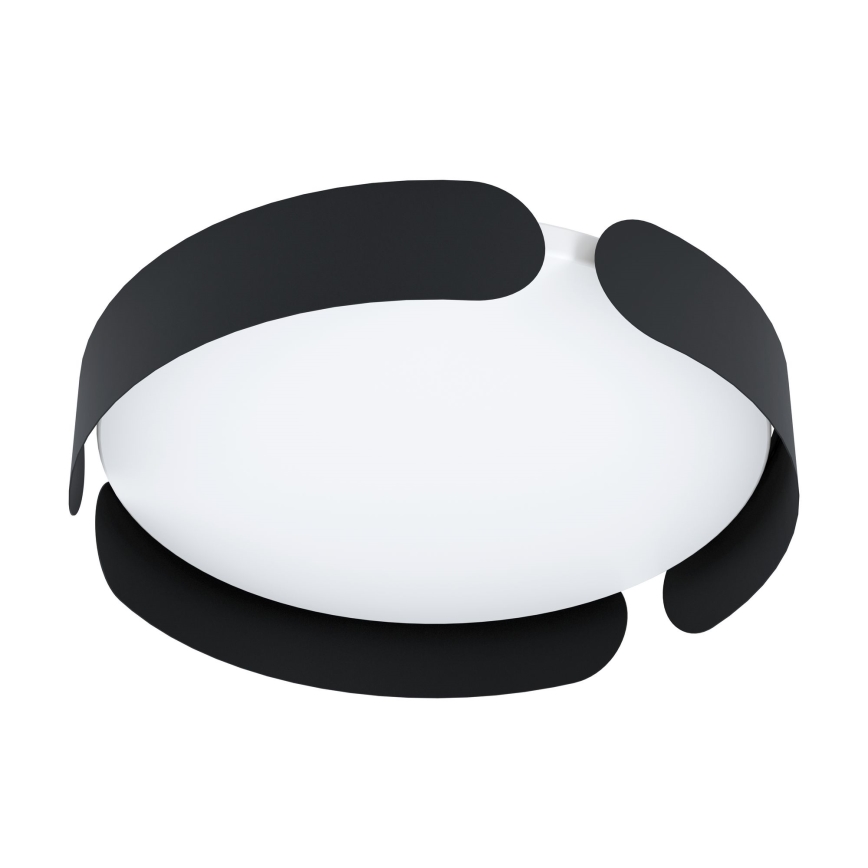Eglo - Plafoniera LED 20W/230V Ø 37 cm, nera
