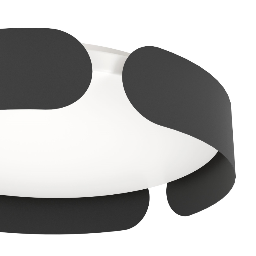 Eglo - Plafoniera LED 20W/230V Ø 37 cm, nera