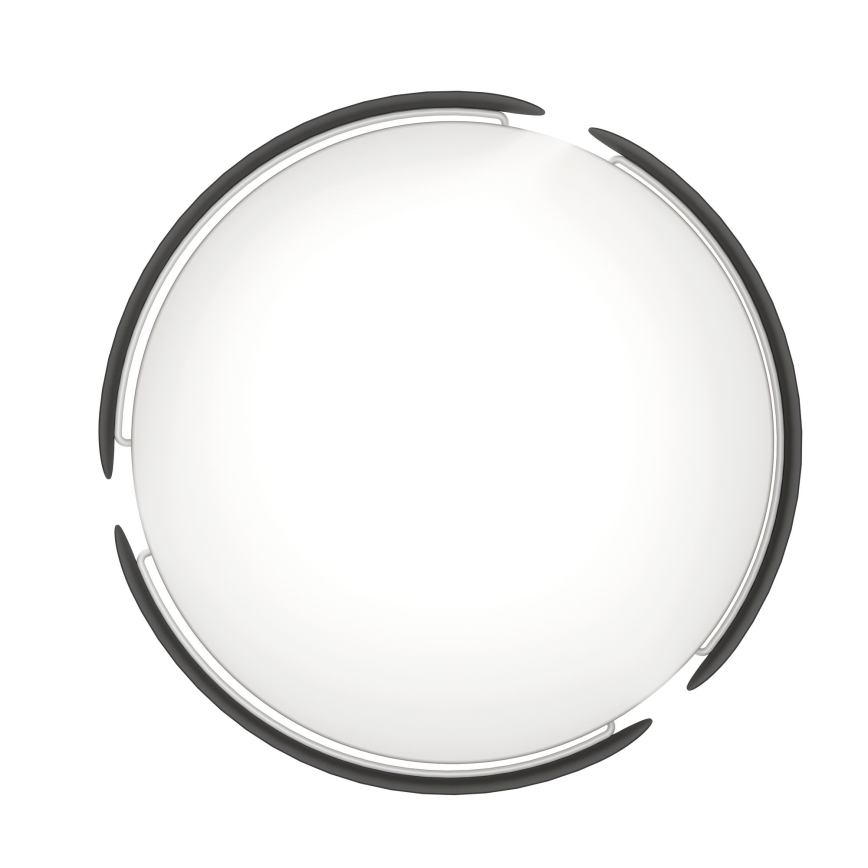 Eglo - Plafoniera LED 20W/230V Ø 37 cm, nera