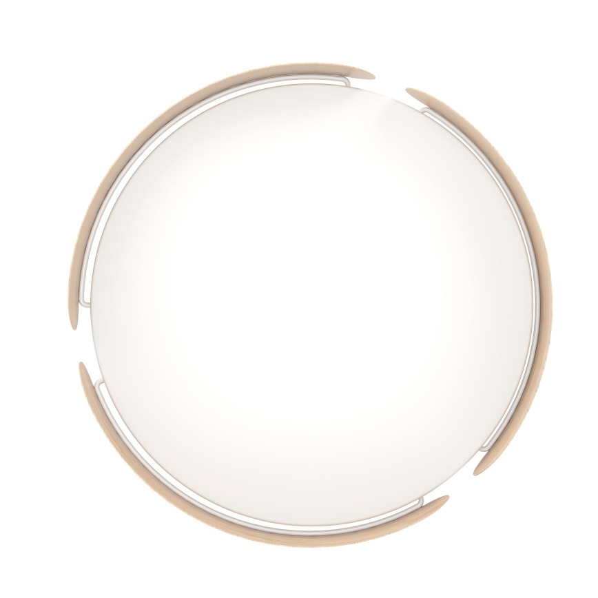 Eglo - Plafoniera LED/20W/230V Ø 37 cm beige