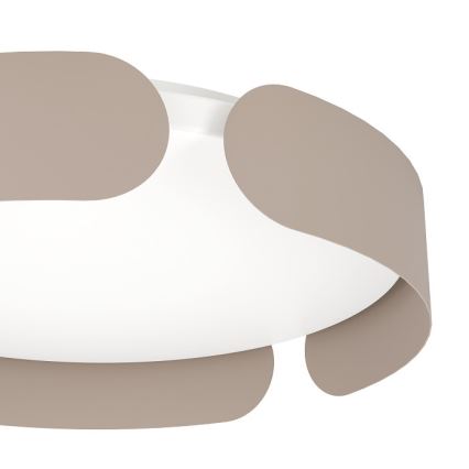 Eglo - Plafoniera LED/20W/230V Ø 37 cm marrone