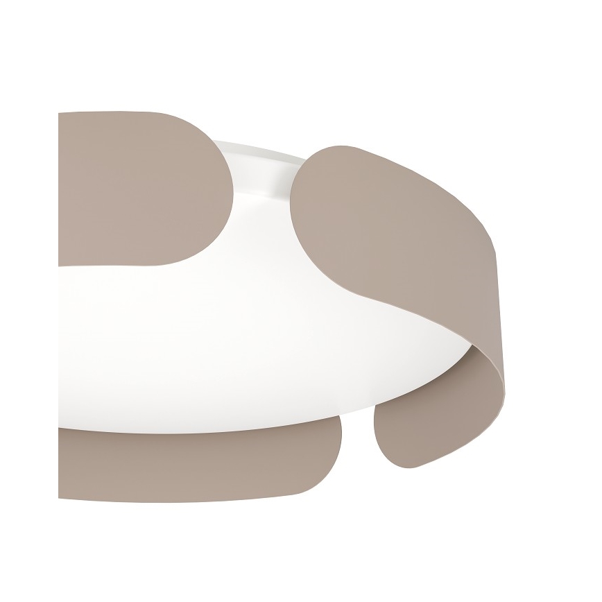 Eglo - Plafoniera LED/20W/230V Ø 37 cm marrone