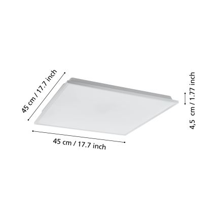 Eglo - Plafoniera LED dimmerabile LED/22W/230V 2700-6500K ZigBee