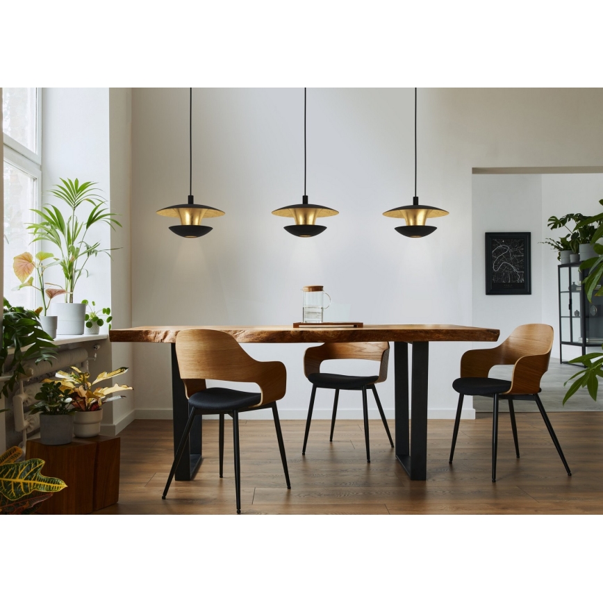 Eglo - Lampadario LED su corda 3xGU10/4,5W/230V