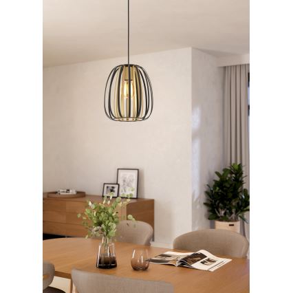 Eglo - Lampadario su corda 1xE27/40W/230V d. 25,5 cm