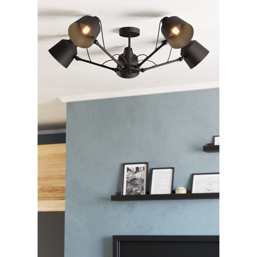 Eglo - Lampadario a plafone 5xE27/40W/230V