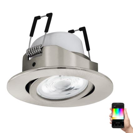 Eglo - LED RGBW Lampada da incasso dimmerabile LED/5W/230V ZigBee