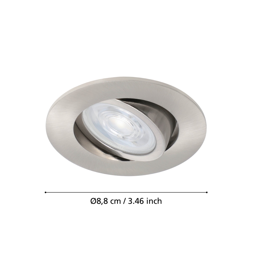 Eglo - LED RGBW Lampada da incasso dimmerabile LED/5W/230V ZigBee