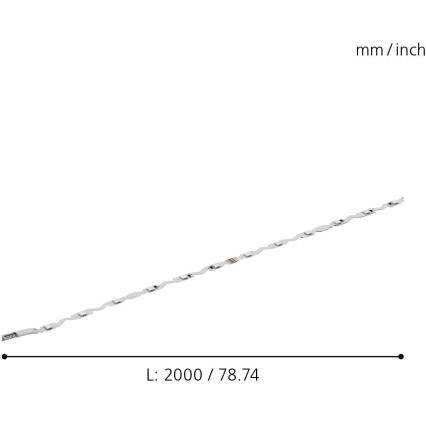Eglo - Striscia LED Dimmerabile 2m LED/9W/24V 2700-6500K ZigBee