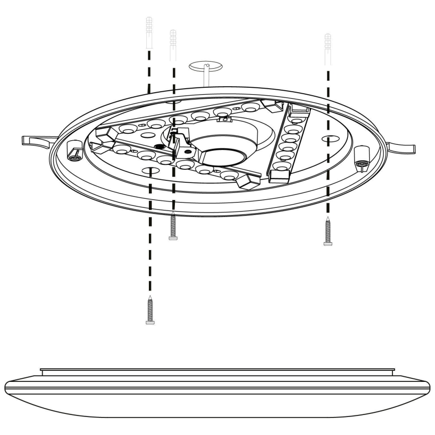 Eglo - Plafoniera LED  LED/10W/230V