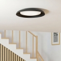 Eglo 99703 - Plafoniera LED PENJAMO LED/17,1W/230V nera