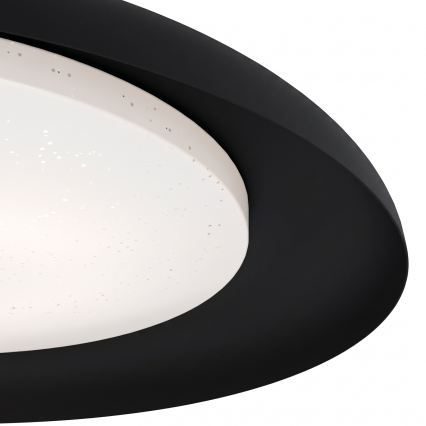 Eglo 99703 - Plafoniera LED PENJAMO LED/17,1W/230V nera