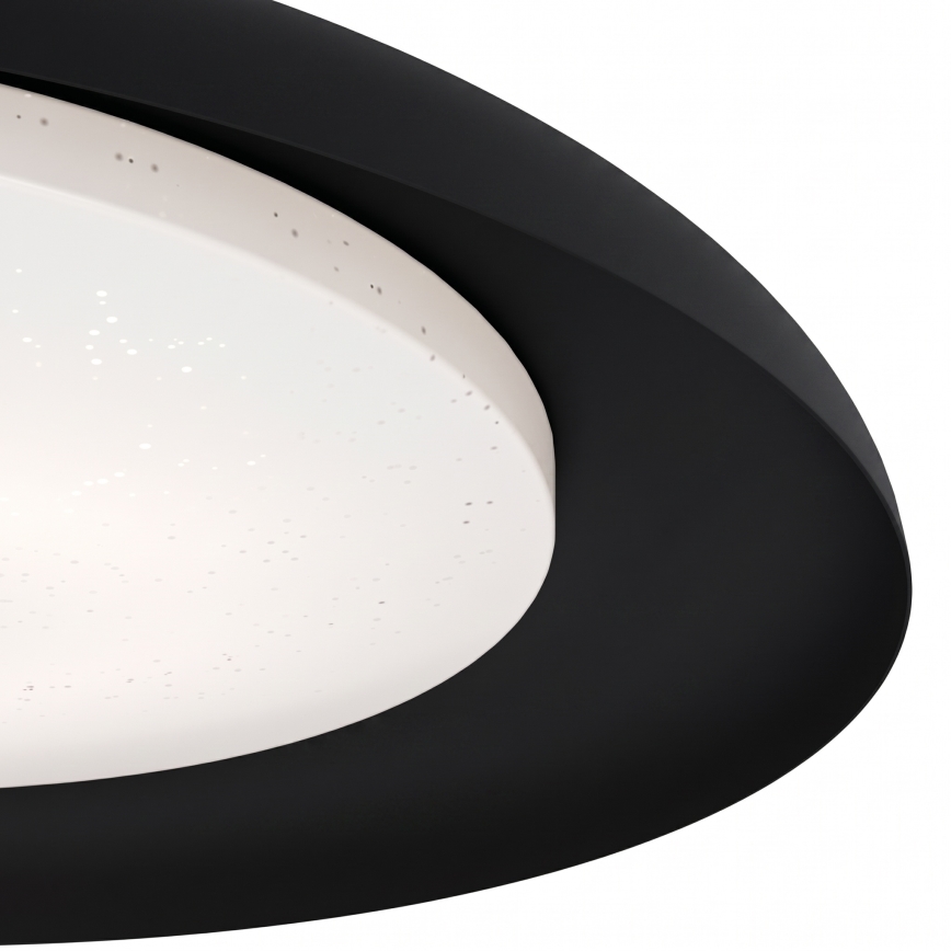 Eglo 99703 - Plafoniera LED PENJAMO LED/17,1W/230V nera