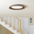 Eglo 99704 - Plafoniera LED PENJAMO LED/17,1W/230V marrone