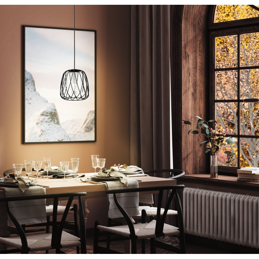 Eglo - Lampadario su corda  1xE27/40W/230V