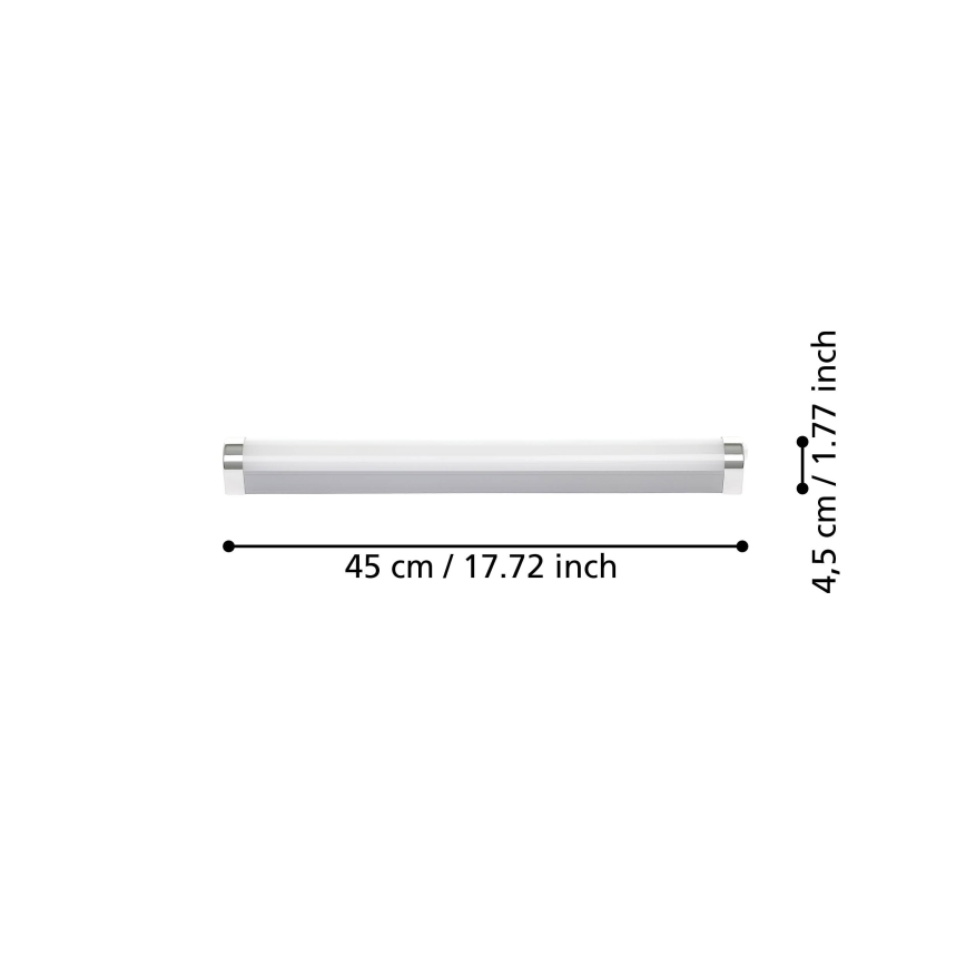 Eglo - Illuminazione LED per specchi da bagno LED/7,5W/230V IP44 45 cm
