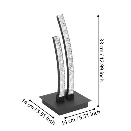 Eglo - Lampada da tavolo a LED LED/8W/230V