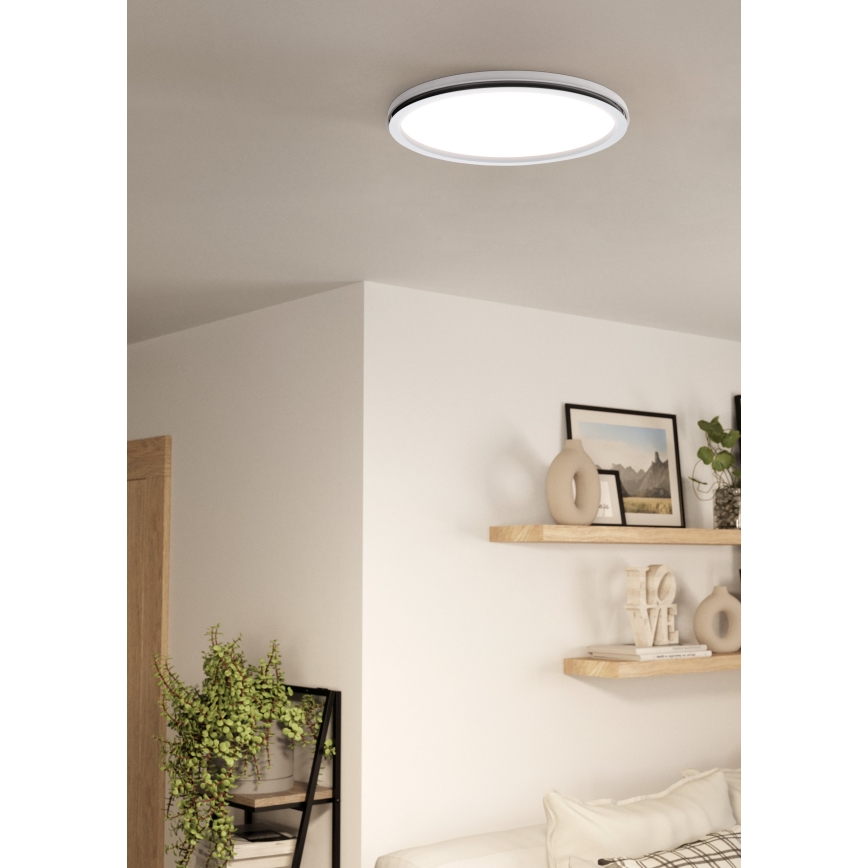Eglo - Plafoniera LED RGBW dimmerabile LED/22W/230V 3000-6500K + telecomando