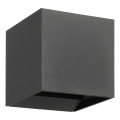 Eglo - Applique a LED da esterno 2xLED/2,8W/230V IP54 antracite