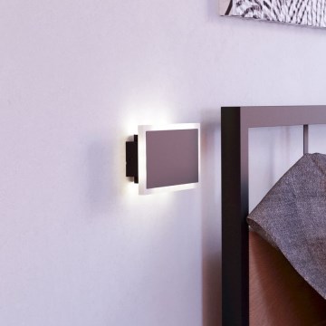 Eglo - Applique a LED LED/12W/230V 3000K 12x23 cm nero