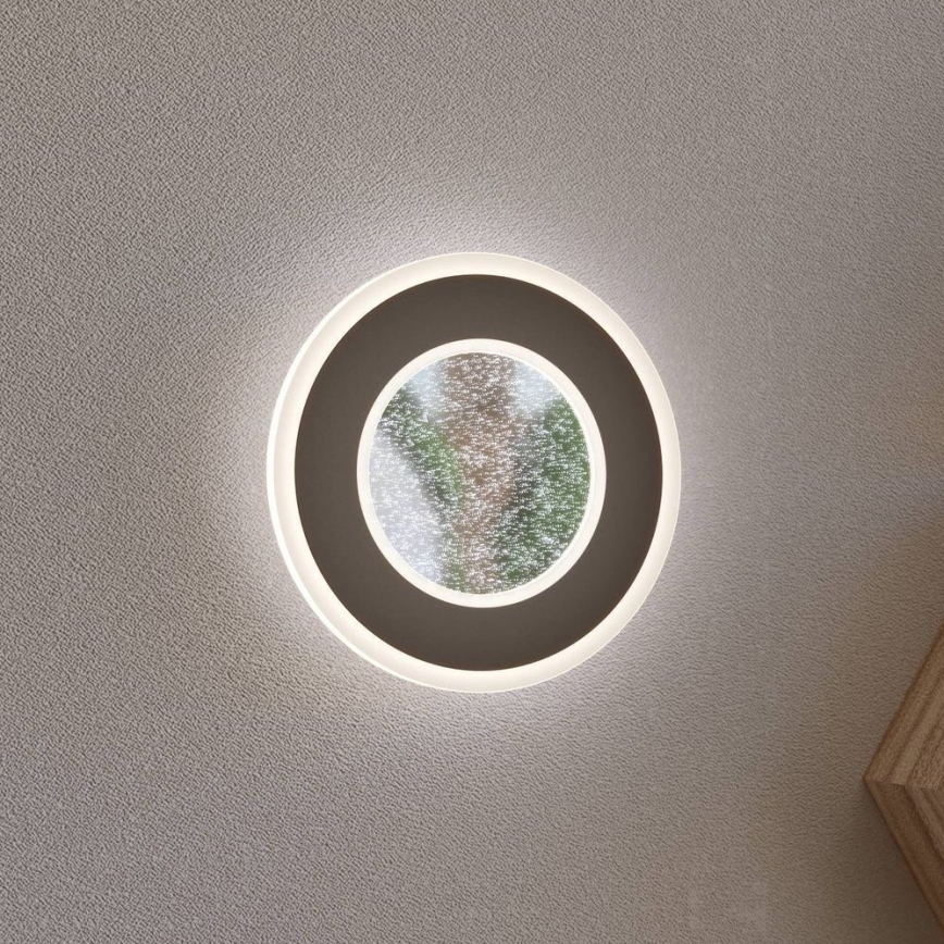 Eglo - Applique a LED LED/12W/230V 4000K nero