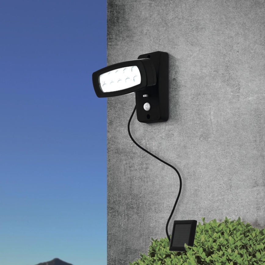 Eglo - Applique a LED solare con sensore LED/1,2V 600 mAh IP44