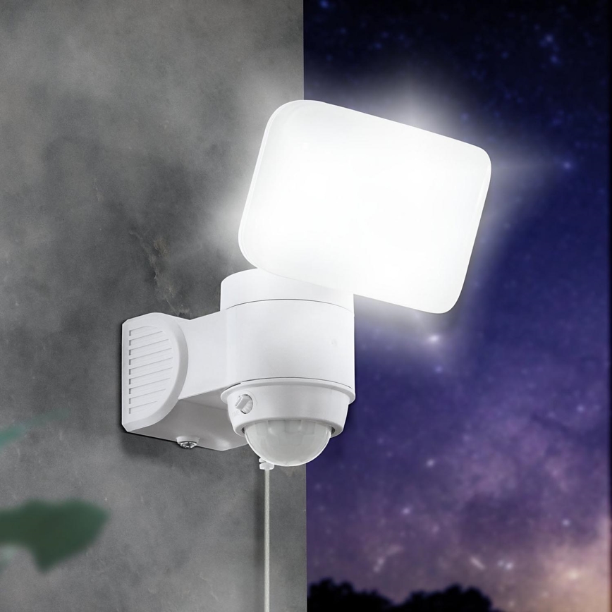 Eglo - Applique a LED solare con sensore LED/3,7V 1800 mAh IP44