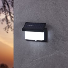 Eglo - Applique a LED solare con sensore LED/3,84W/3,7V IP44