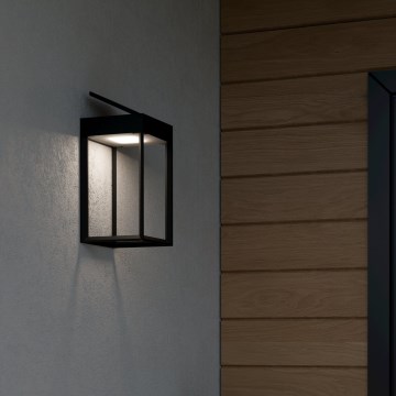 Eglo - Applique a LED solare con sensore LED/6,5W/3,7V IP44