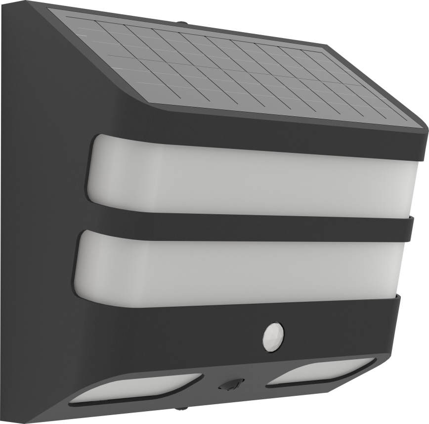 Eglo - Applique a LED solare con sensore LED/6,5W/3,7V IP44