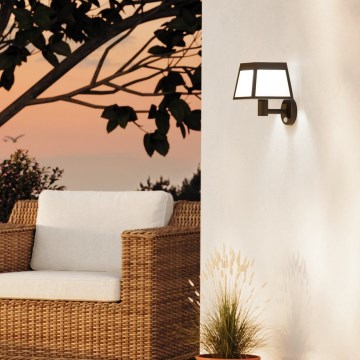 Eglo - Applique a LED solare con sensore LED/7,5W/3,7V IP44