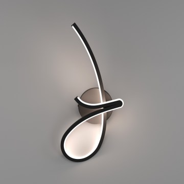 Eglo - Applique da parete LED/12W/230V 2700/4000/6500K nero