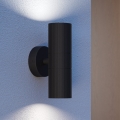 Eglo - Applique da parete per esterni 2xGU10/28W/230V IP44 nera
