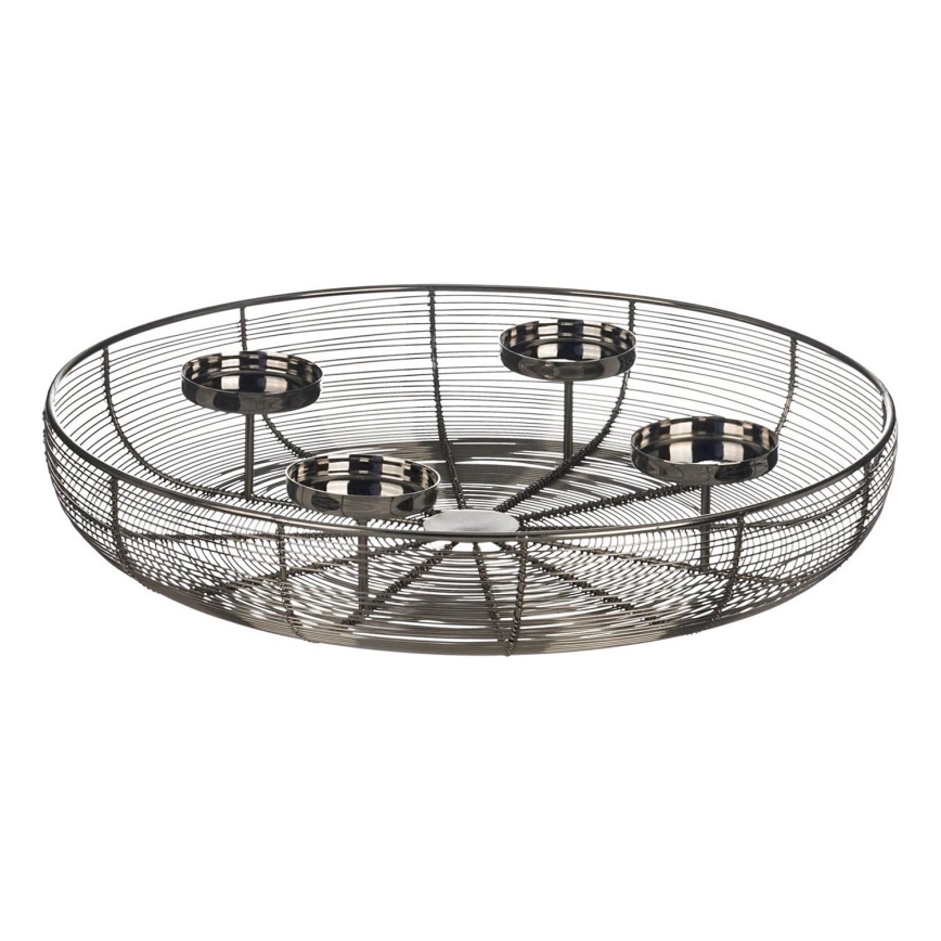 Eglo - Candeliere diametro 45 cm cromo lucido
