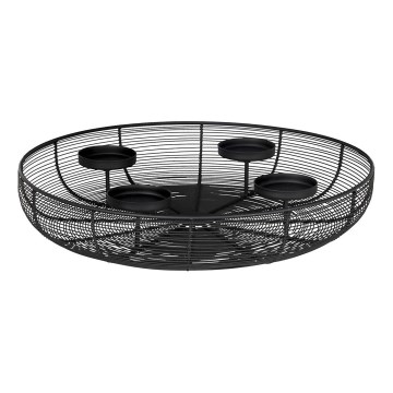 Eglo - Candeliere diametro 45 cm nero