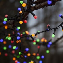 Eglo - Catena di Natale LED da esterno 300xLED/8 funzioni 11m IP44 multicolor