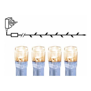 Eglo - Catena luminosa LED per esterni 160 LED 16 m IP44 bianco caldo