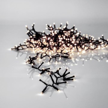 Eglo - Catena luminosa natalizia a LED per esterni 800 LED 21 m IP44 bianco caldo