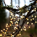 Eglo - Catena luminosa natalizia LED per esterni, 700 LED, 8 funzioni, 19 m, IP44, bianco caldo