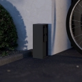 Eglo - Colonna porta-prese da esterno IP54 SCHUKO antracite