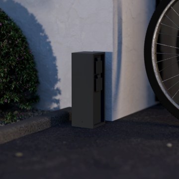 Eglo - Colonna porta-prese da esterno IP54 SCHUKO antracite