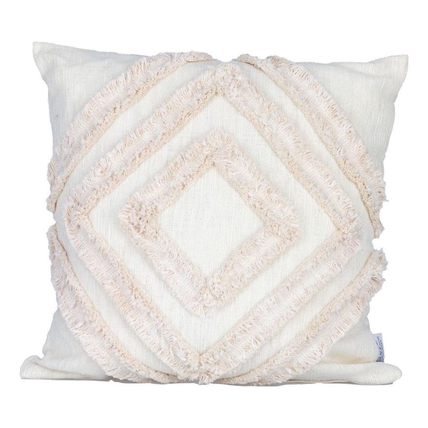 Eglo - Cuscino decorativo 50x50 cm color crema