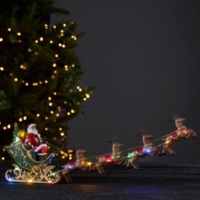 Eglo - Decorazione LED natalizia 15xLED/0,03W/3xAAA