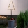 Eglo - Decorazione natalizia da esterno a LED, 3xAA, IP44 - Albero