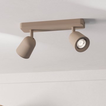 Eglo - Faretto 2xGU10/10W/230V beige