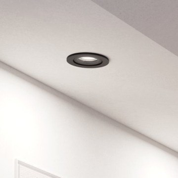 Eglo - Faretto da incasso a LED 1xGU10/4,5W/230V nero