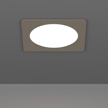 Eglo - Faretto da incasso LED/6,3W/230V 2700/4000/6500K 11,9x11,9 cm finitura cromo satinato